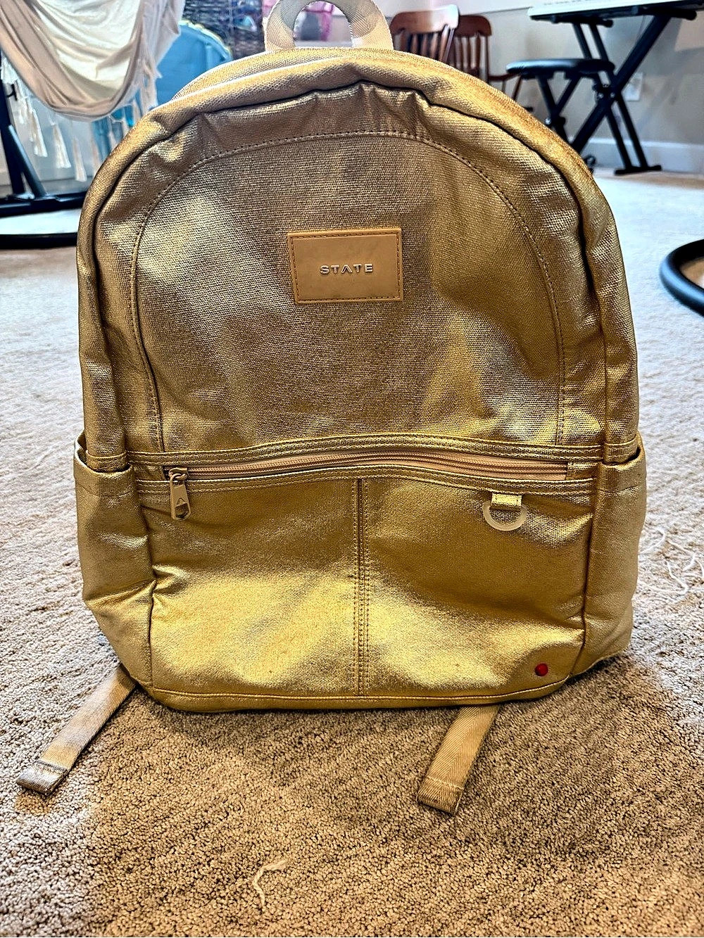STATE Gold Backpack